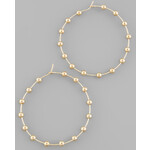 Gold Ball Station Hoops
