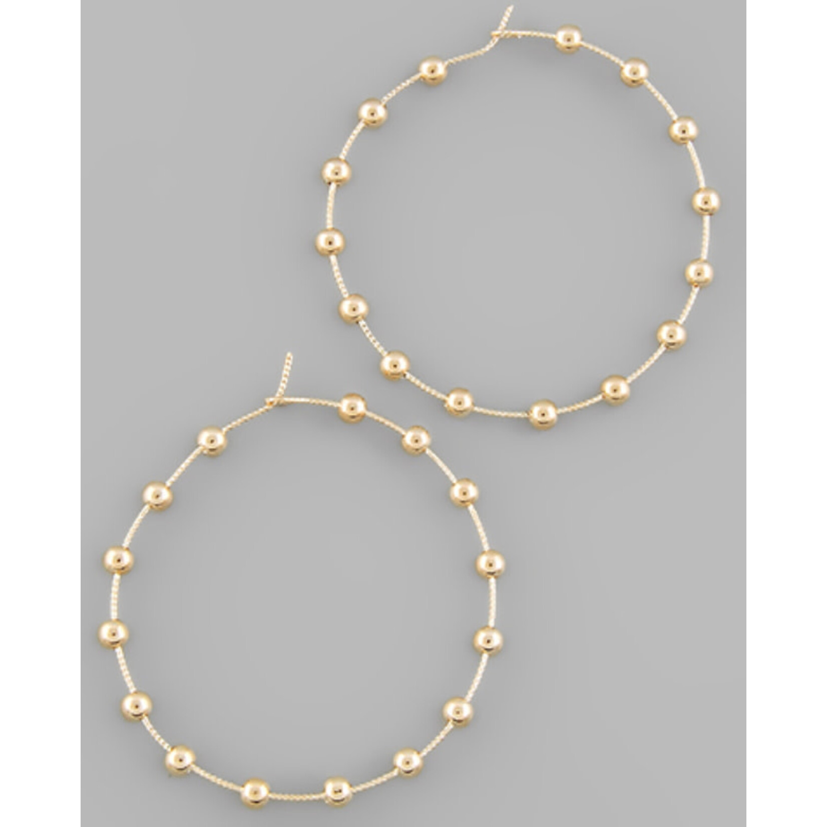 Gold Ball Station Hoops