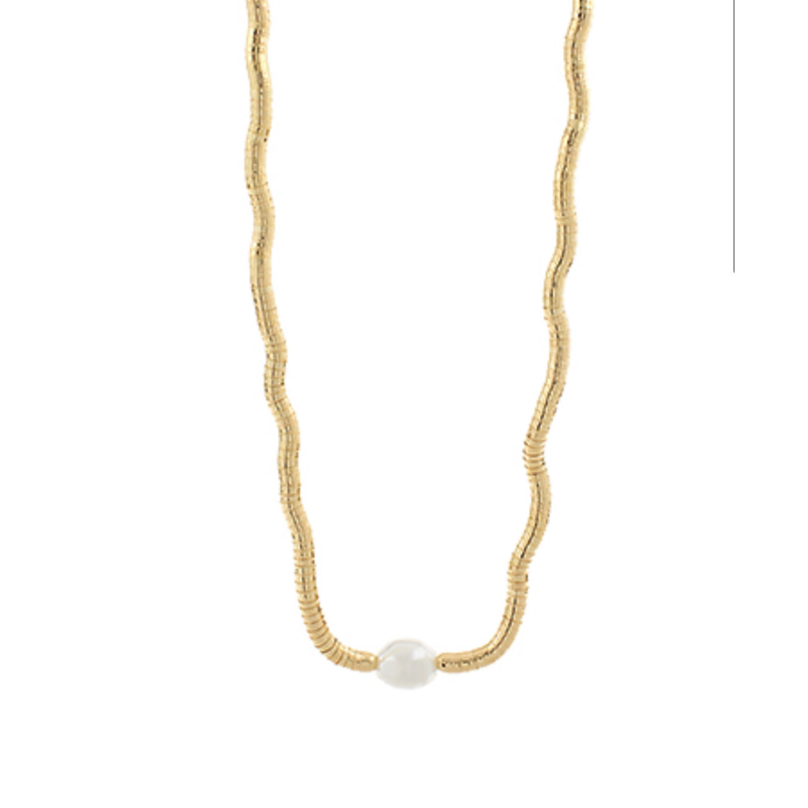 Snake Chain With Pearl
