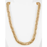 Gold Slinky Chain-Medium