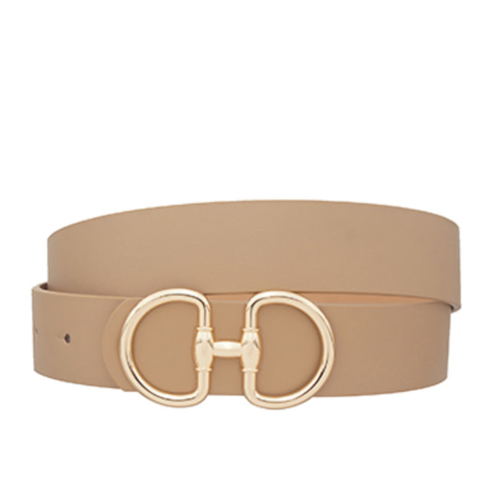 Double D Link Belt-Taupe