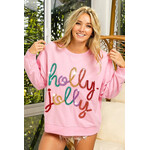 Holly Jolly Tinsel Sweatshirt