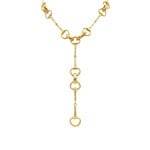 Adjustable Horsebit Necklace-Water Resistant