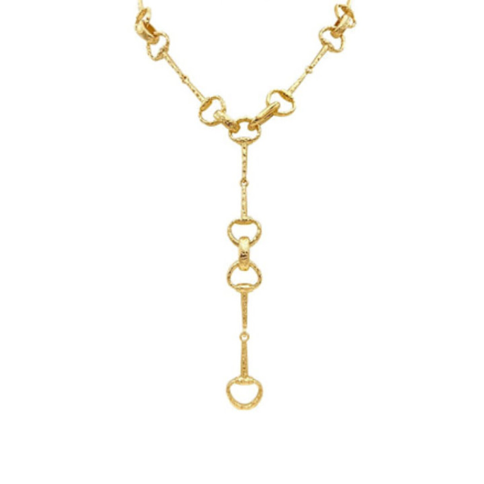 Adjustable Horsebit Necklace-Water Resistant