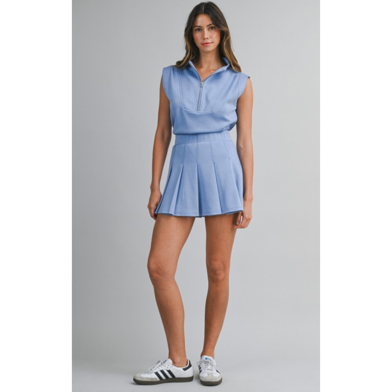 Scuba 1/2 Zip Romper