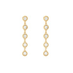 Linear CZ Earrings