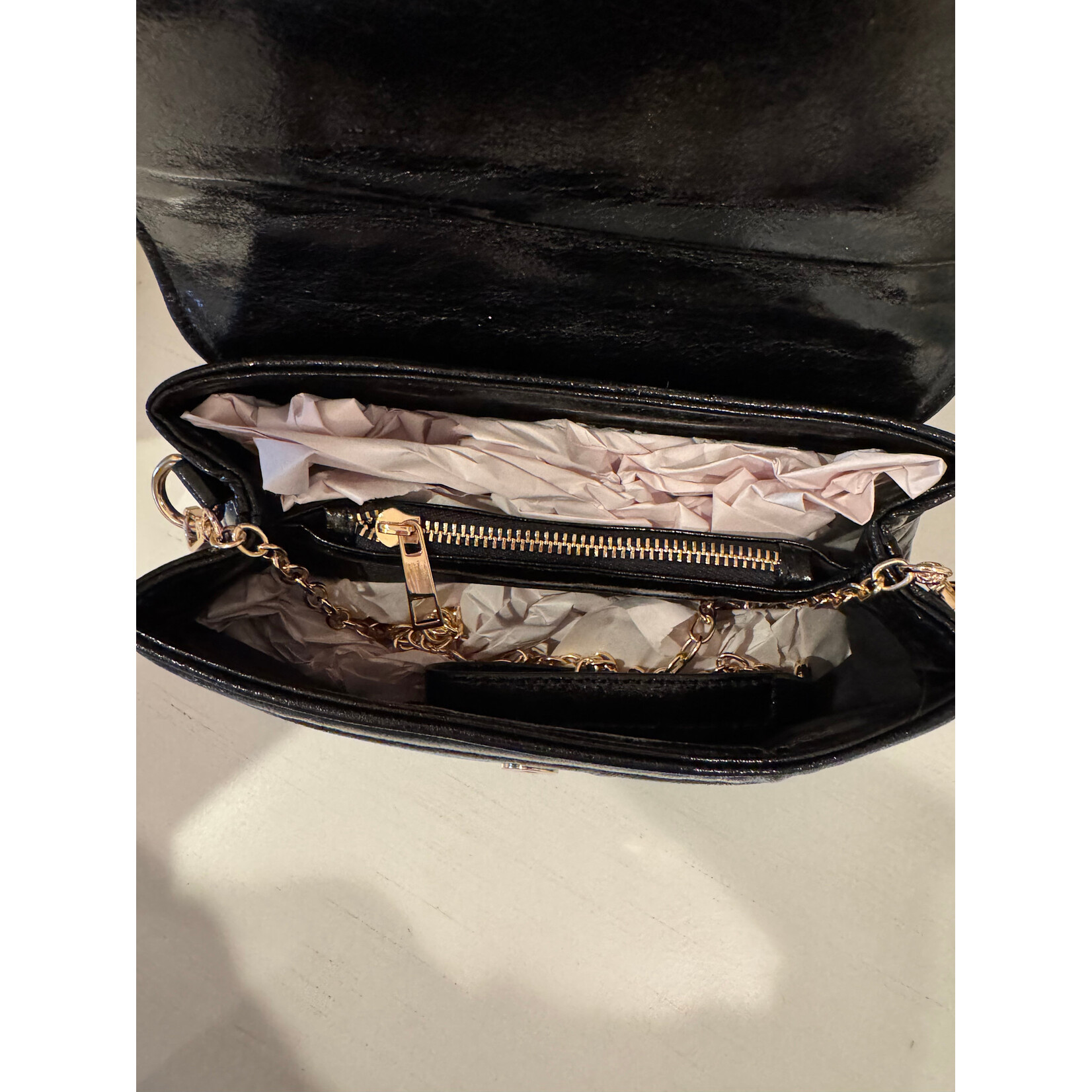 Caroline Hill Brandy Cossbody-Glimmer Black