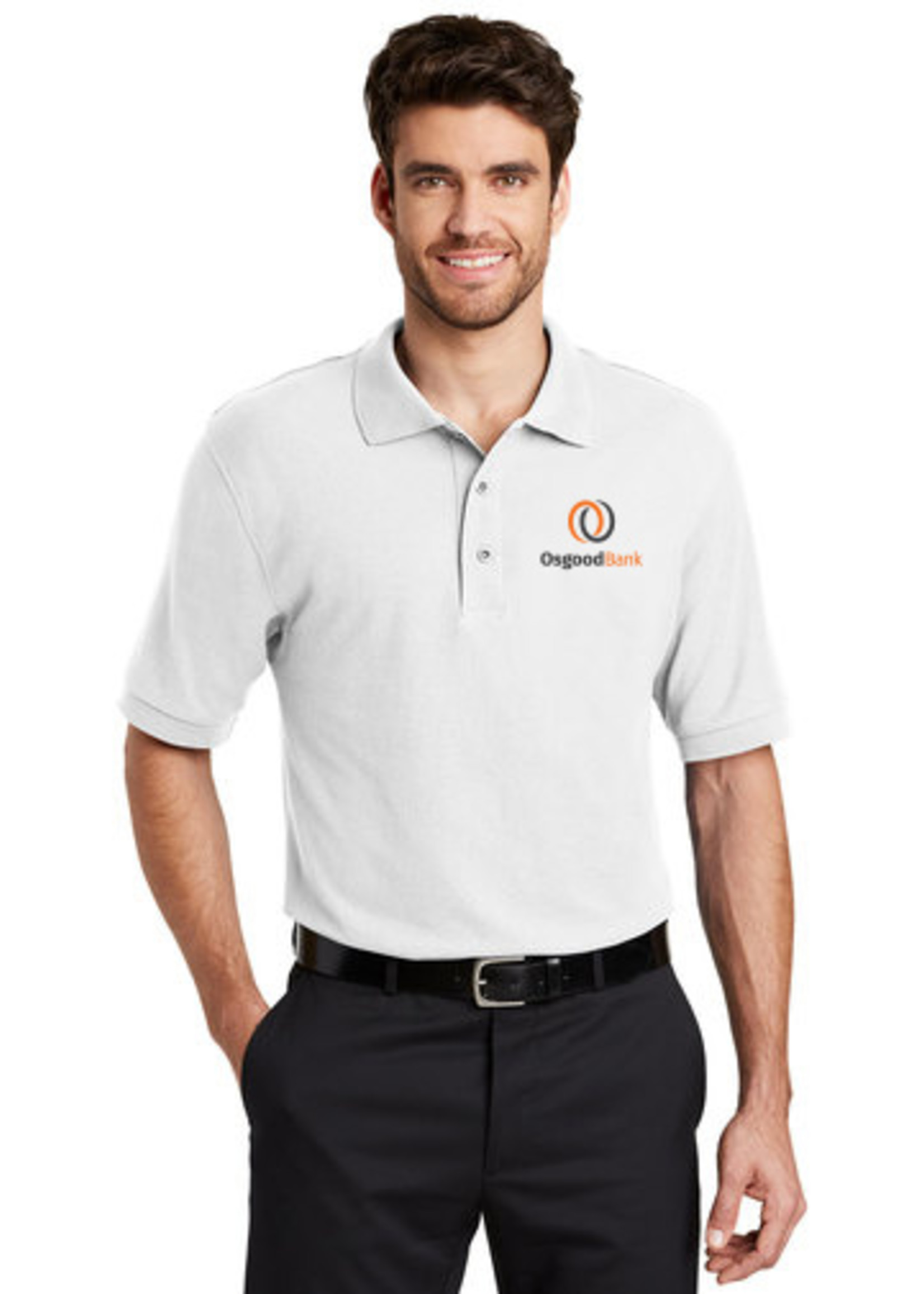 Port Authority OSGOOD BANK Silk Touch Polo K500