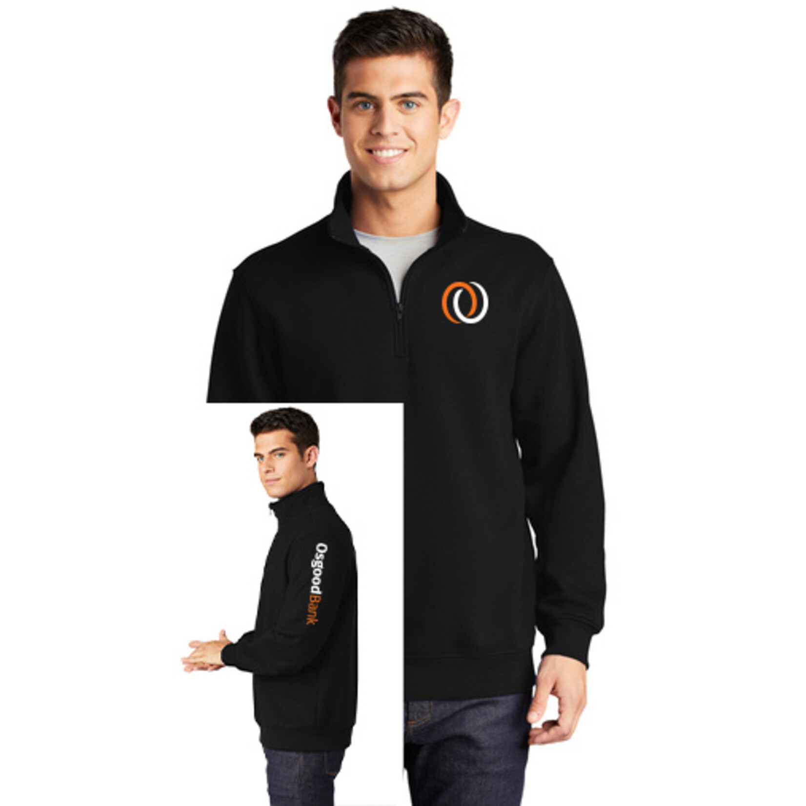 Sport Tek OB TALL 1/4 Zip Sweatshirt TST253