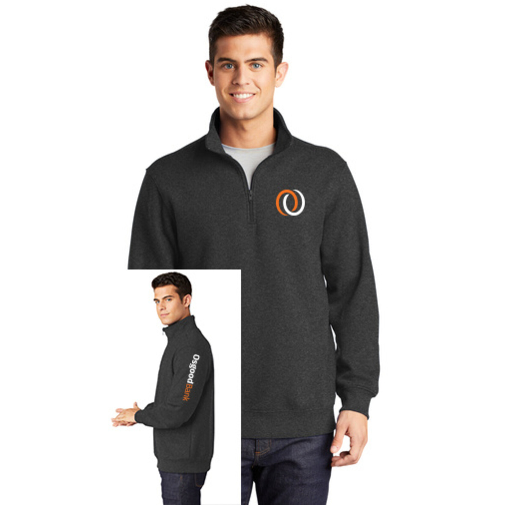 Sport Tek OB TALL 1/4 Zip Sweatshirt TST253