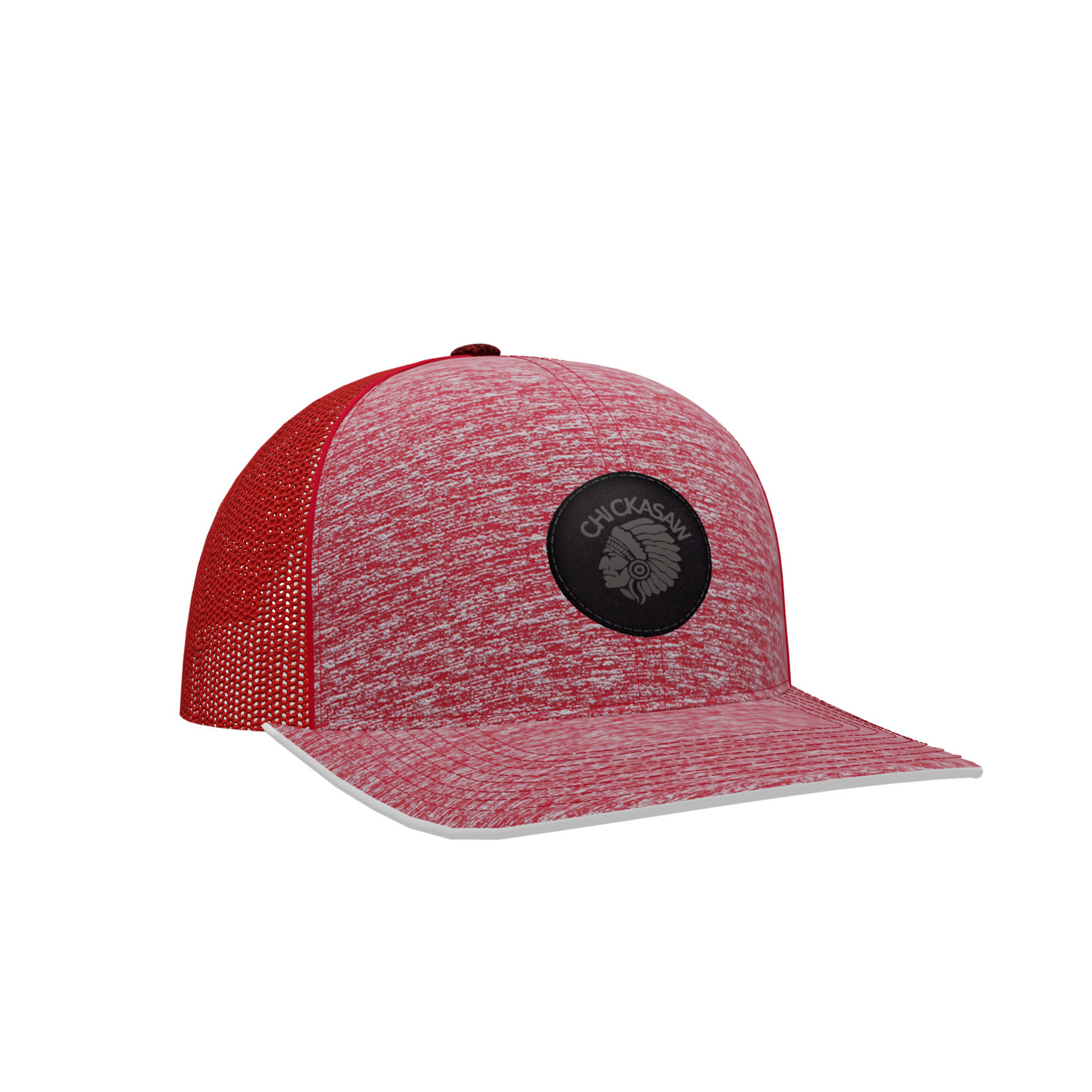 Pacific Headwear Red Snapback Hat - #106C