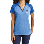 ML - STAFF -  Ladies Colorblock Polo  LST641