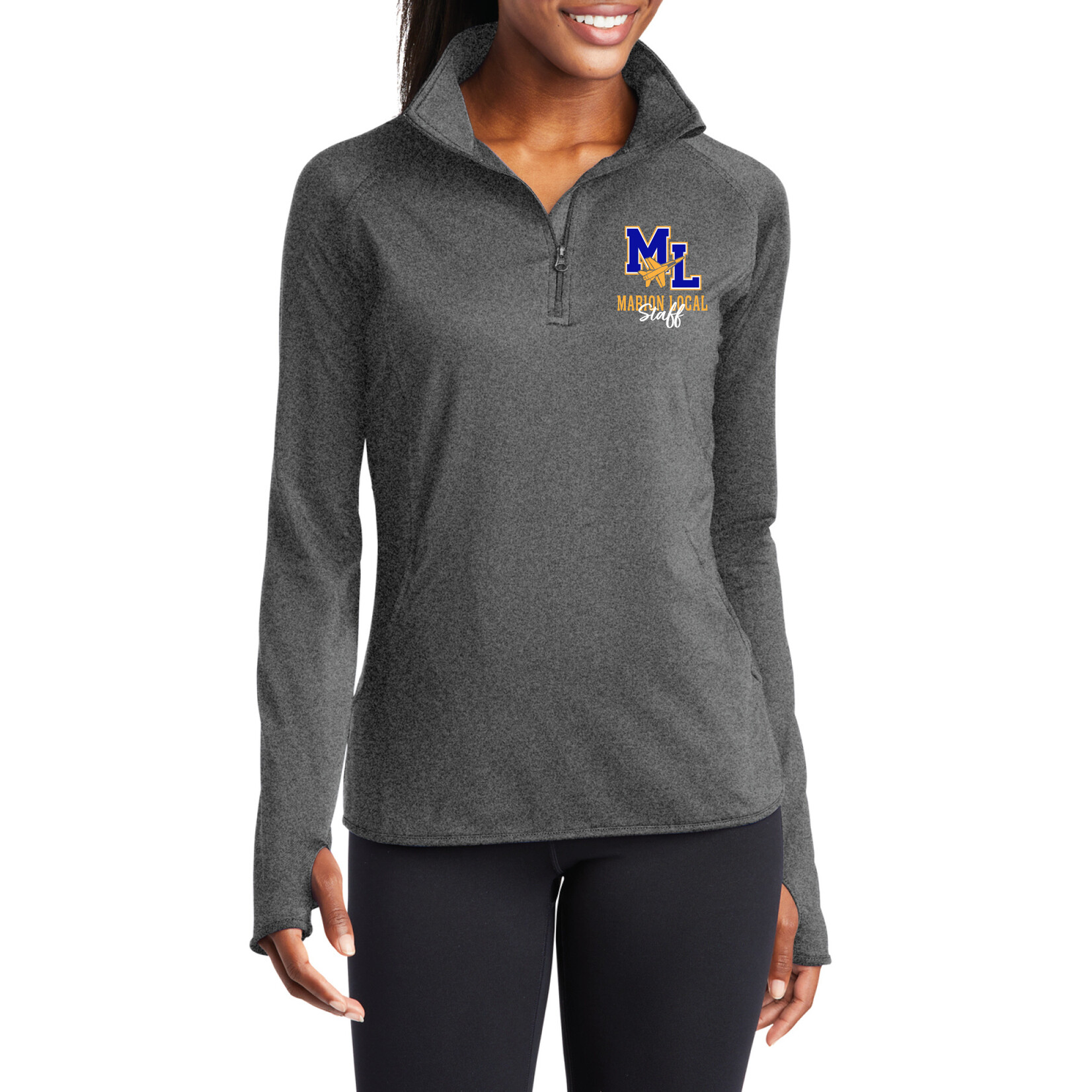 ML -STAFF -   Ladies 3 Season 1/4 Zip  LST850