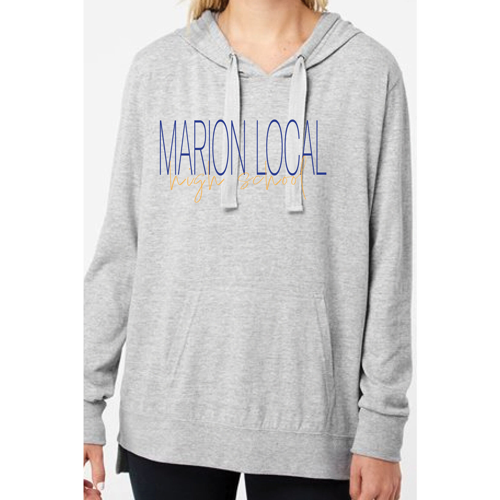 ML - HIGH SCHOOL - Ladies Lightweight Hooded Tunic W21404