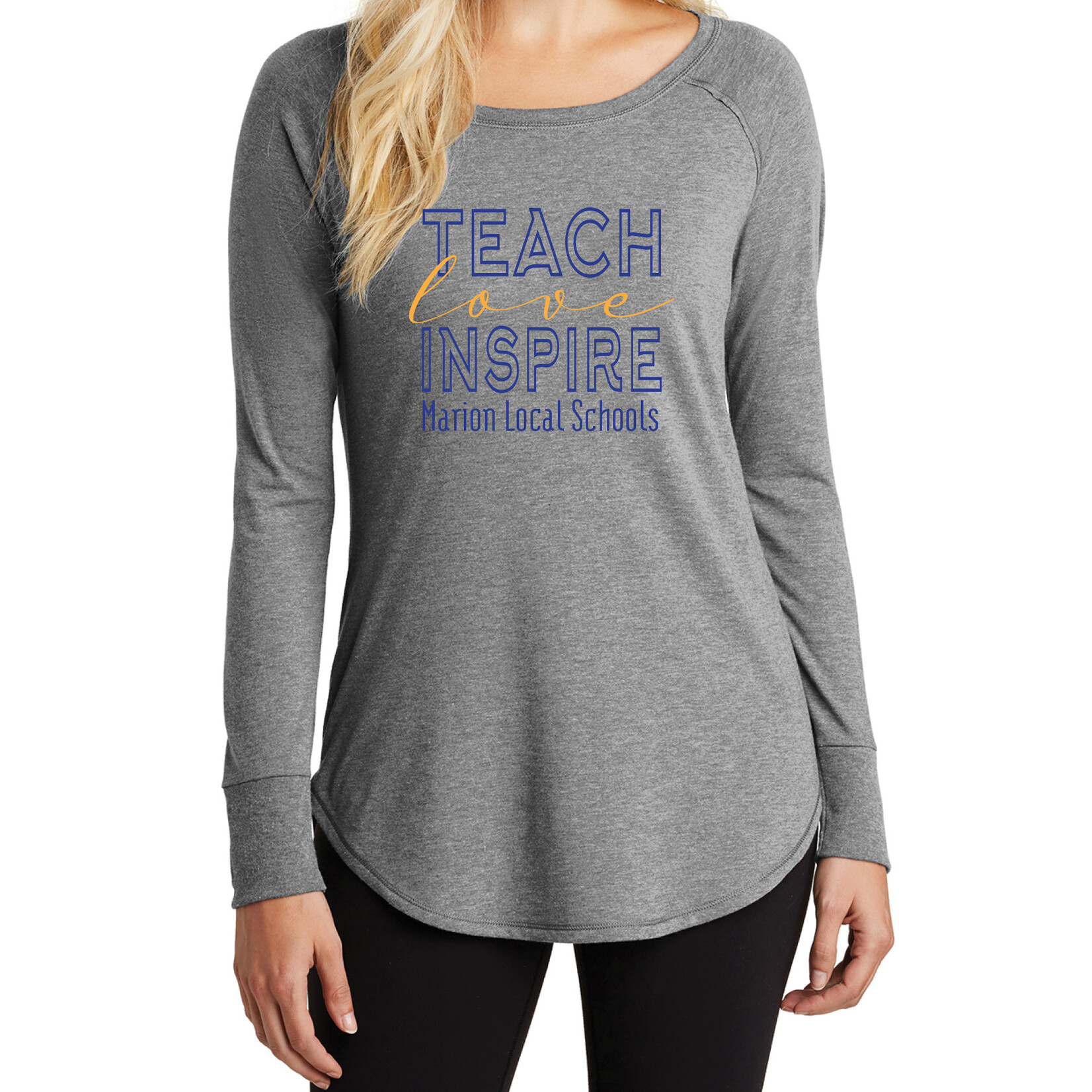 ML - STAFF - Ladies Triblend Tunic DT132L