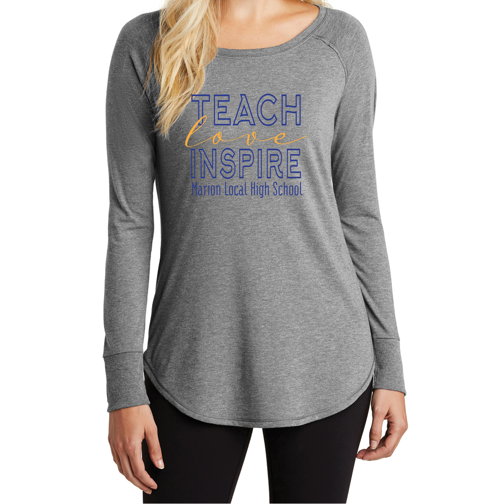 ML - HIGH SCHOOL - Ladies Triblend Tunic DT132L