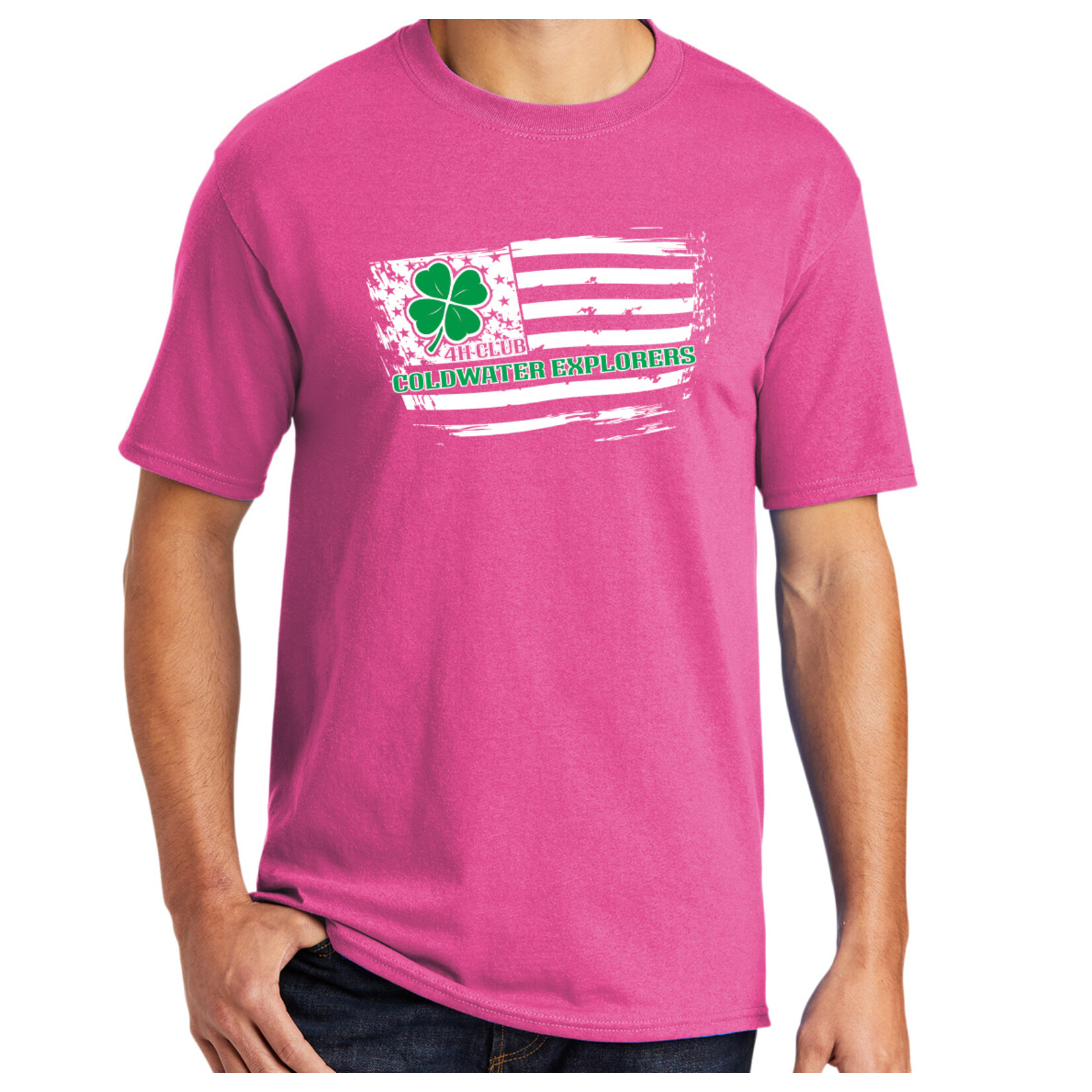 Coldwater Explorers 4H T-shirt - Pink