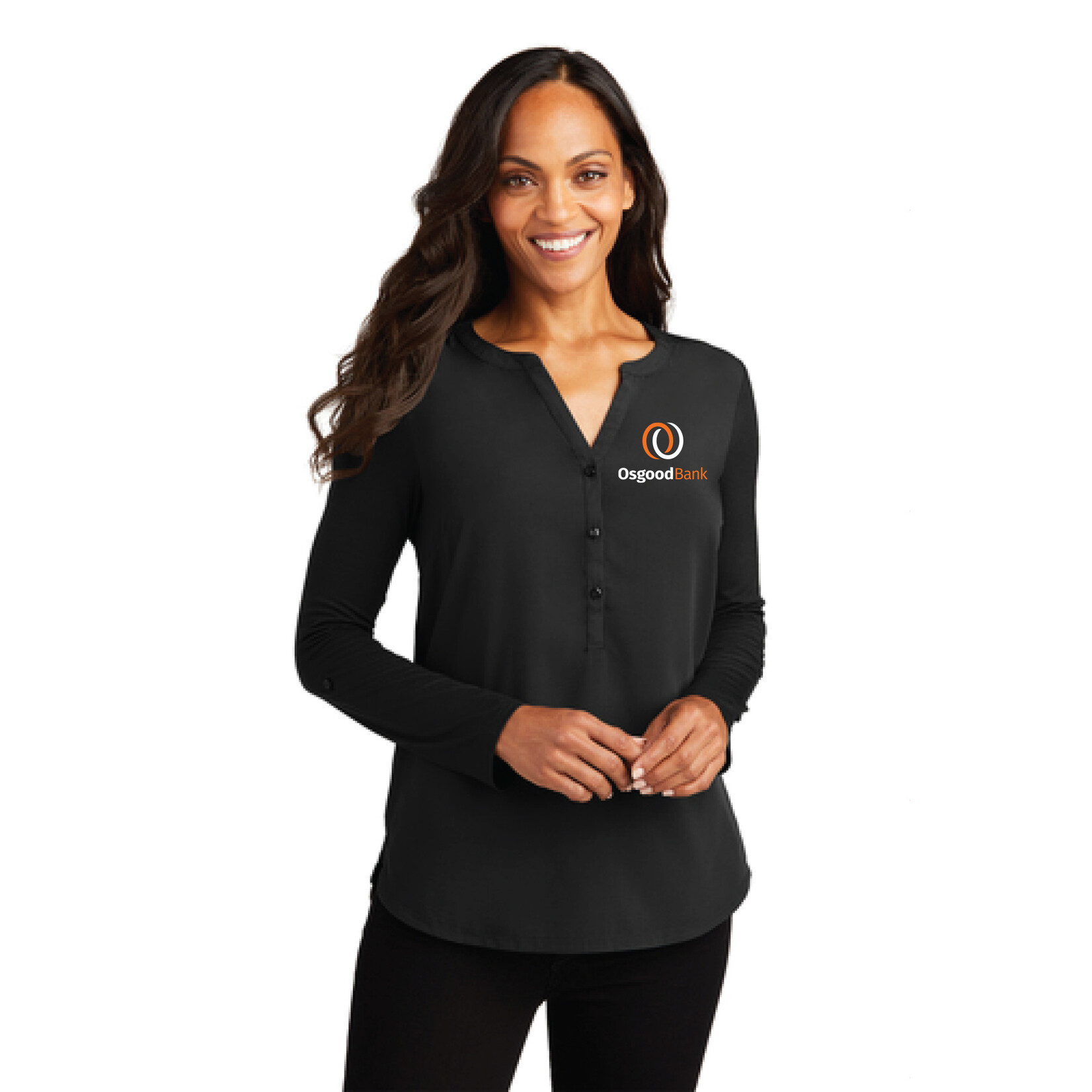 OB -Port Authority® Ladies Concept Henley Tunic LK5432