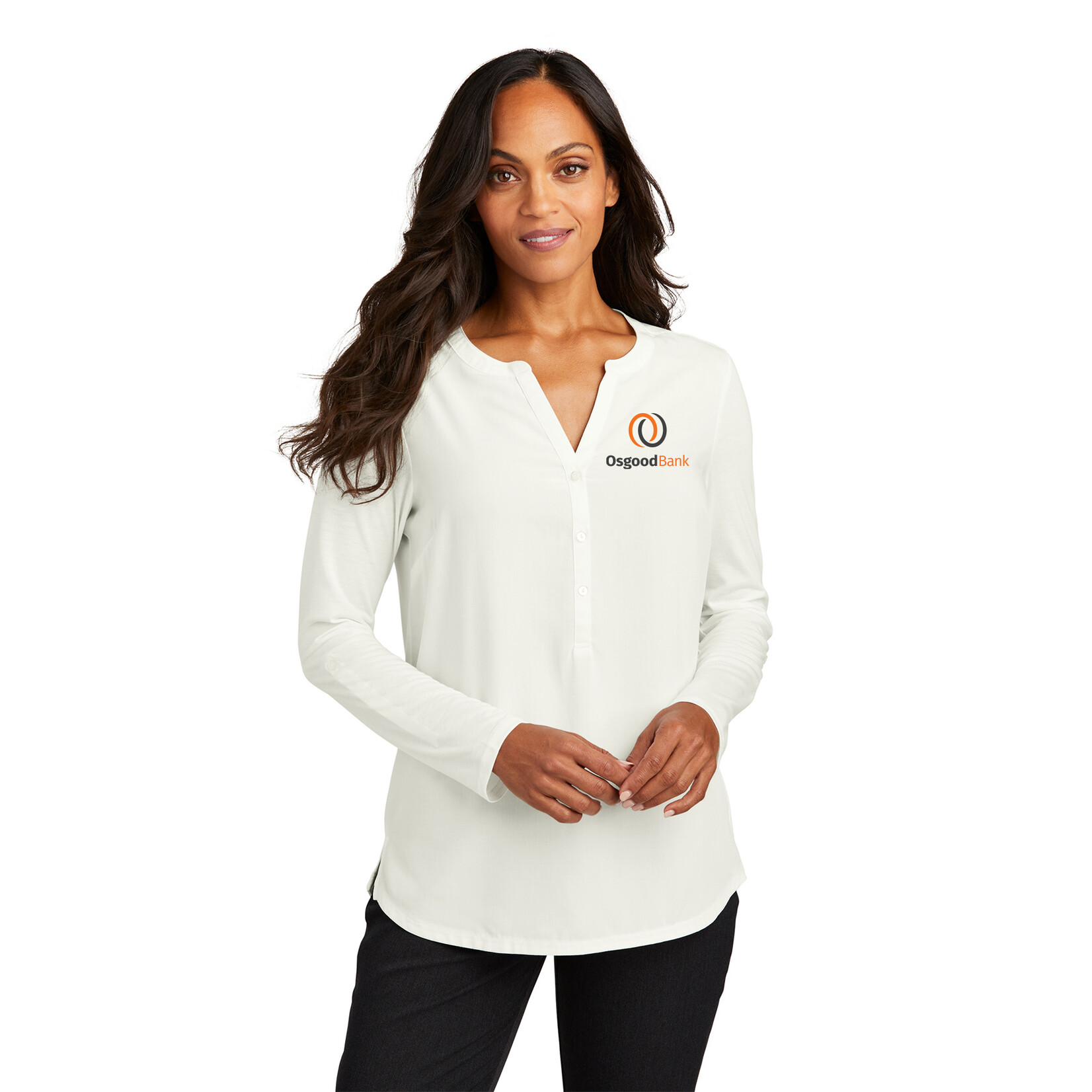 OB -Port Authority® Ladies Concept Henley Tunic LK5432