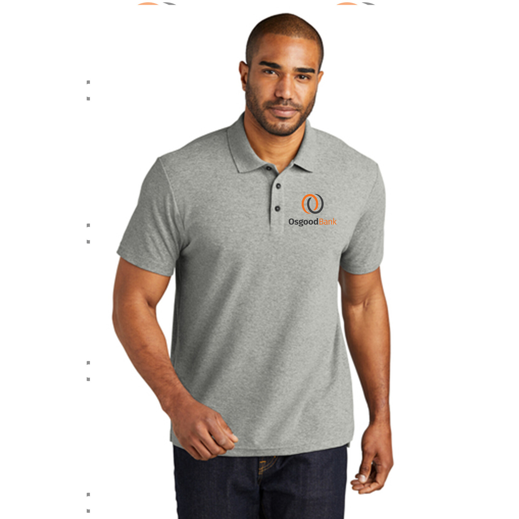 OB - Port Authority C-FREE  Cotton Blend Pique Polo K867