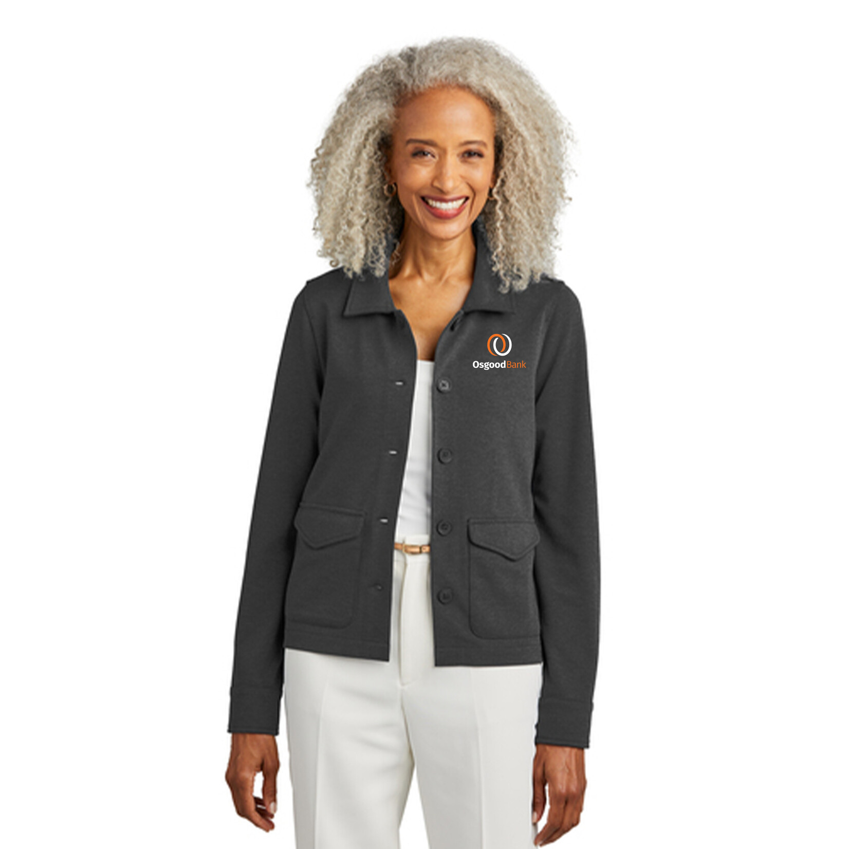 OB - Brooks Brothers Women’s Mid-Layer Stretch Button Jacket BB18205