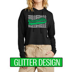 GREENVILLE VOLLEYBALL - LADIES Midi Long Sleeve Hoodie DT1390L