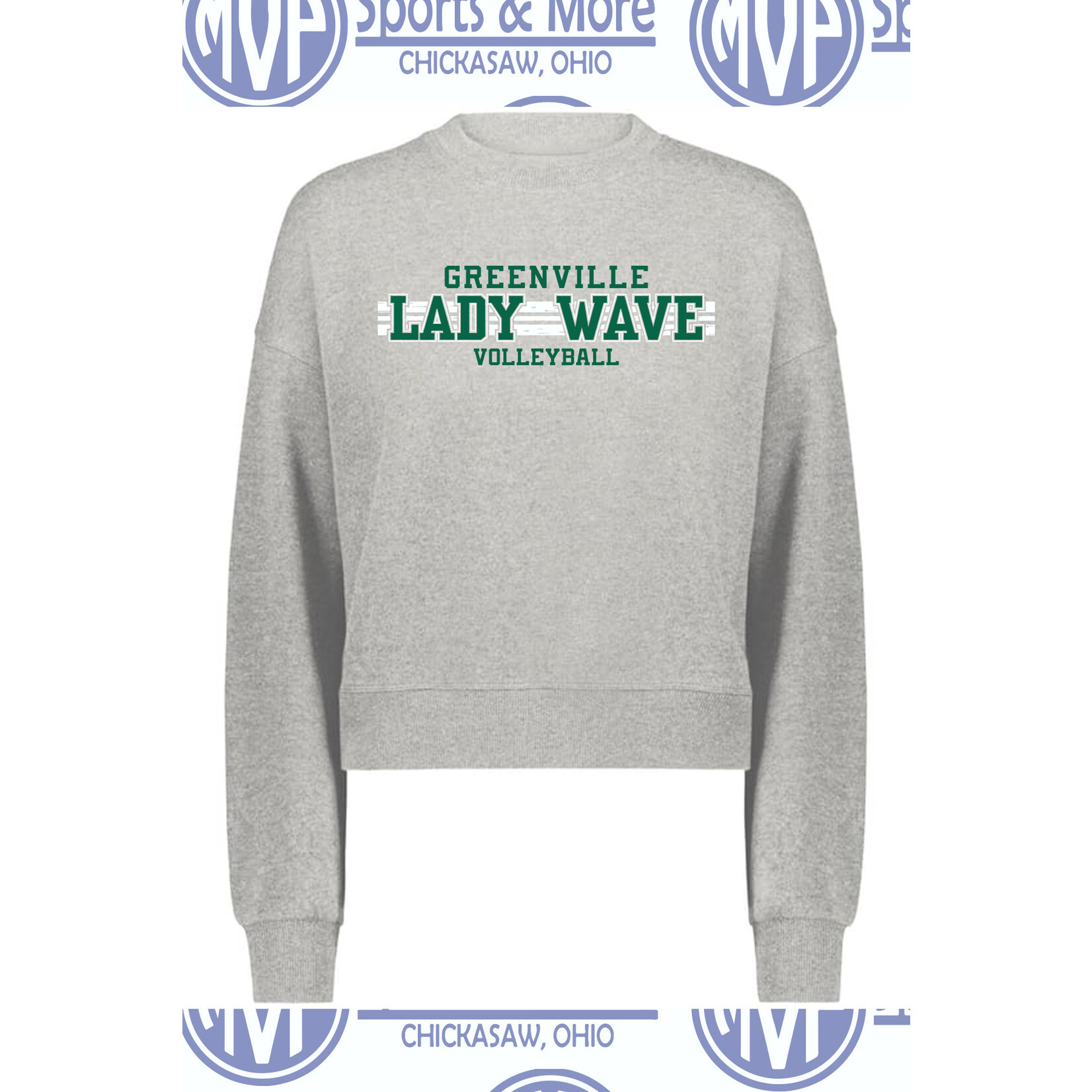 GREENVILLE VOLLEYBALL - LADIES Slouchy Crewneck 5424