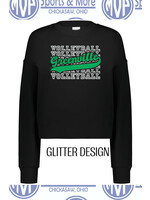 GREENVILLE VOLLEYBALL - LADIES Slouchy Crewneck 5424