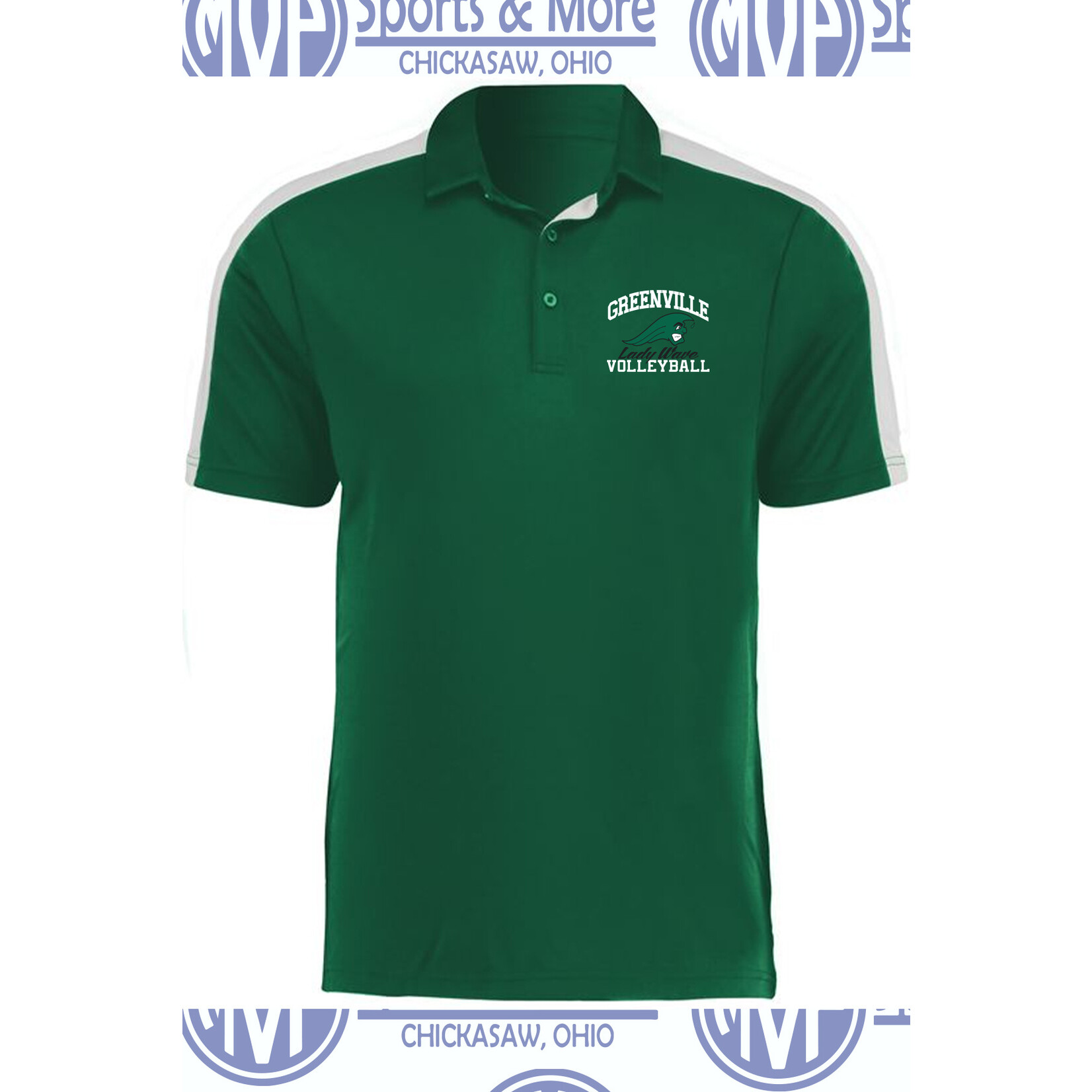 GREENVILLE VOLLEYBALL - BI Color Polo 5028