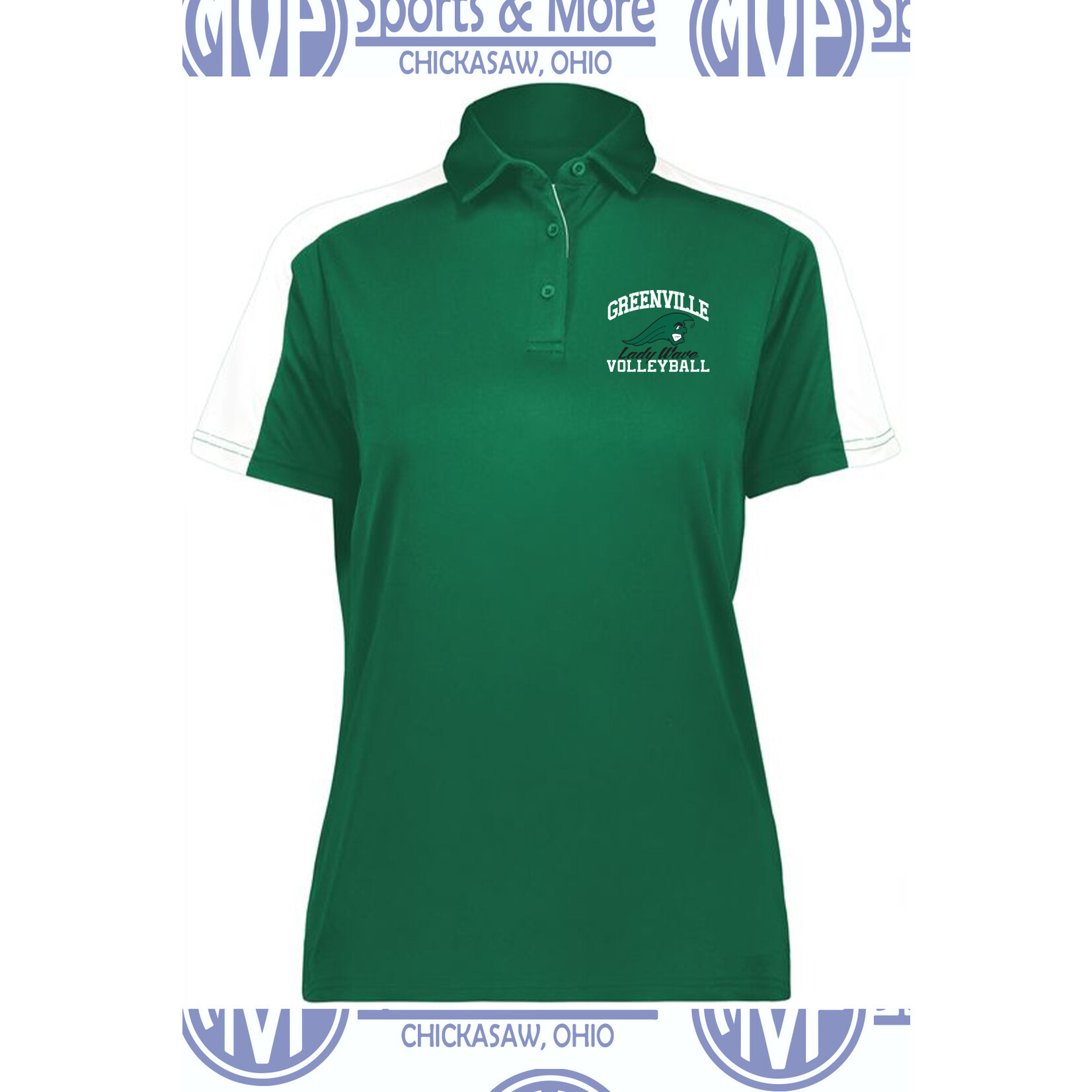 GREENVILLE VOLLEYBALL - LADIES BI Color Polo 5029