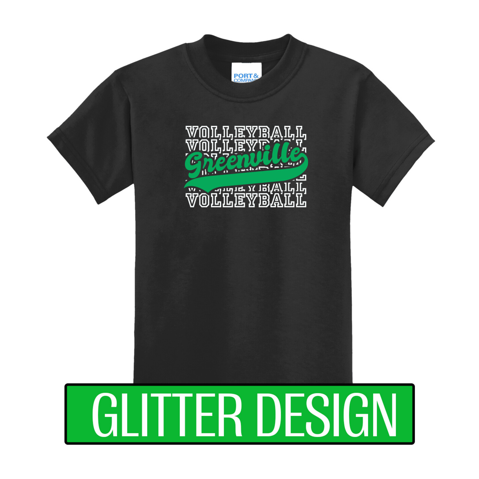 GREENVILLE VOLLEYBALL - YOUTH Standard T-shirt PC55
