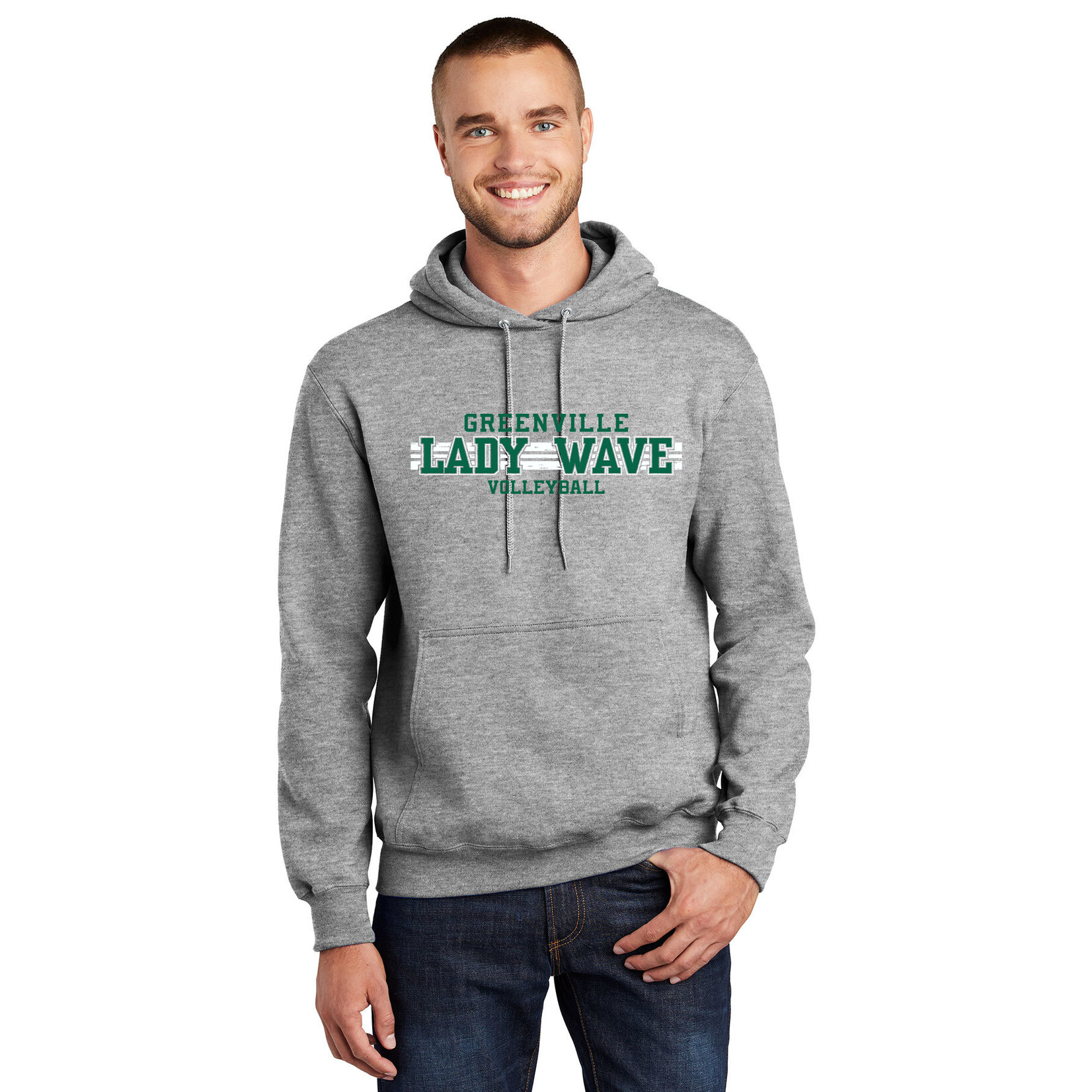 GREENVILLE VOLLEYBALL - Fleece Hoodie PC90H