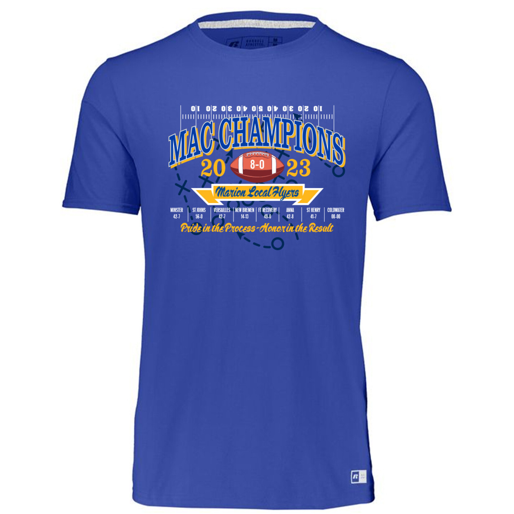 ML FOOTBALL 2023 MAC CHAMPS YOUTH  T-SHIRT