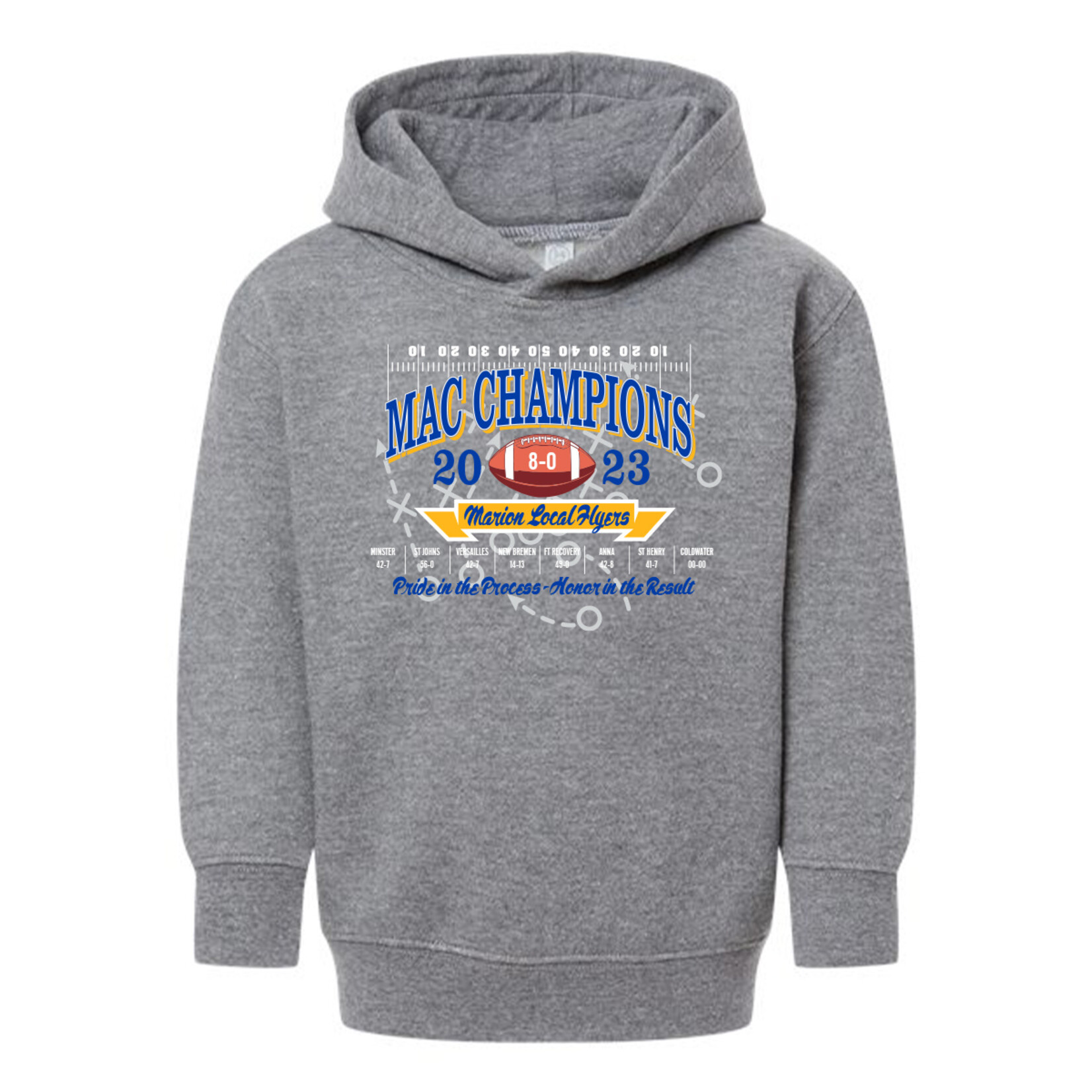 ML FOOTBALL 2023 MAC CHAMPS TODDLER SWEATSHIRT