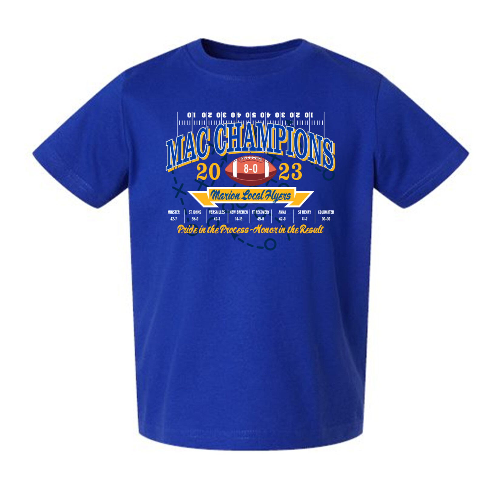 ML FOOTBALL 2023 MAC CHAMPS TODDLER T-SHIRT