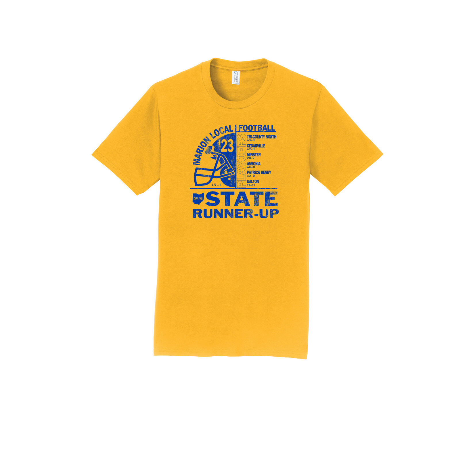 YOUTH T-SHIRT_ 2023 STATE RUNNER-UP FOOTBALL