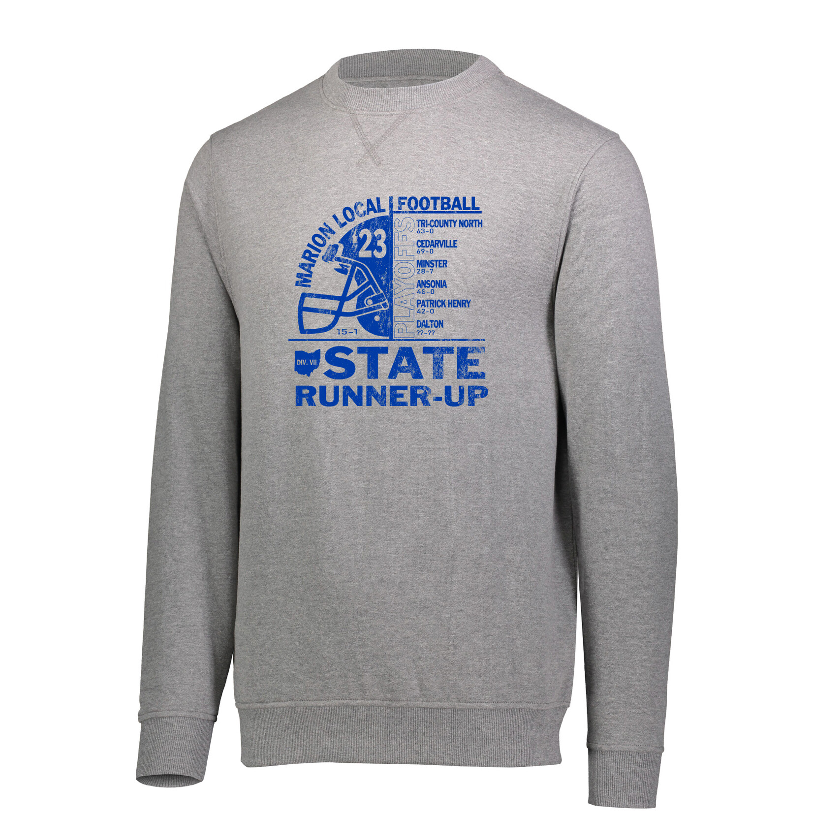 CRENECK SWEATSHIRT_ 2023 STATE RUNNER-UP FOOTBALL