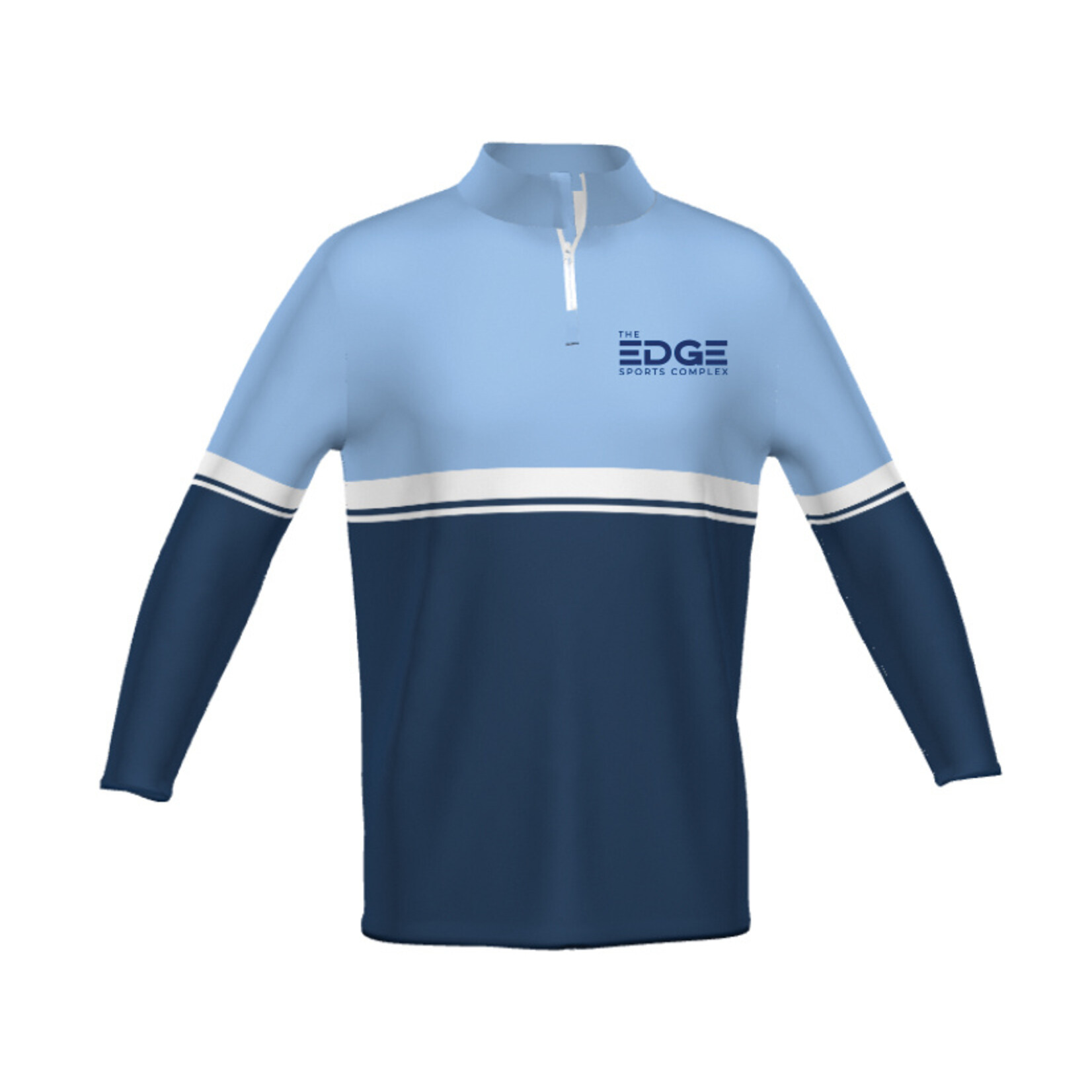 The Edge_ Adult Sublimated 1/4 Zip  Stripe