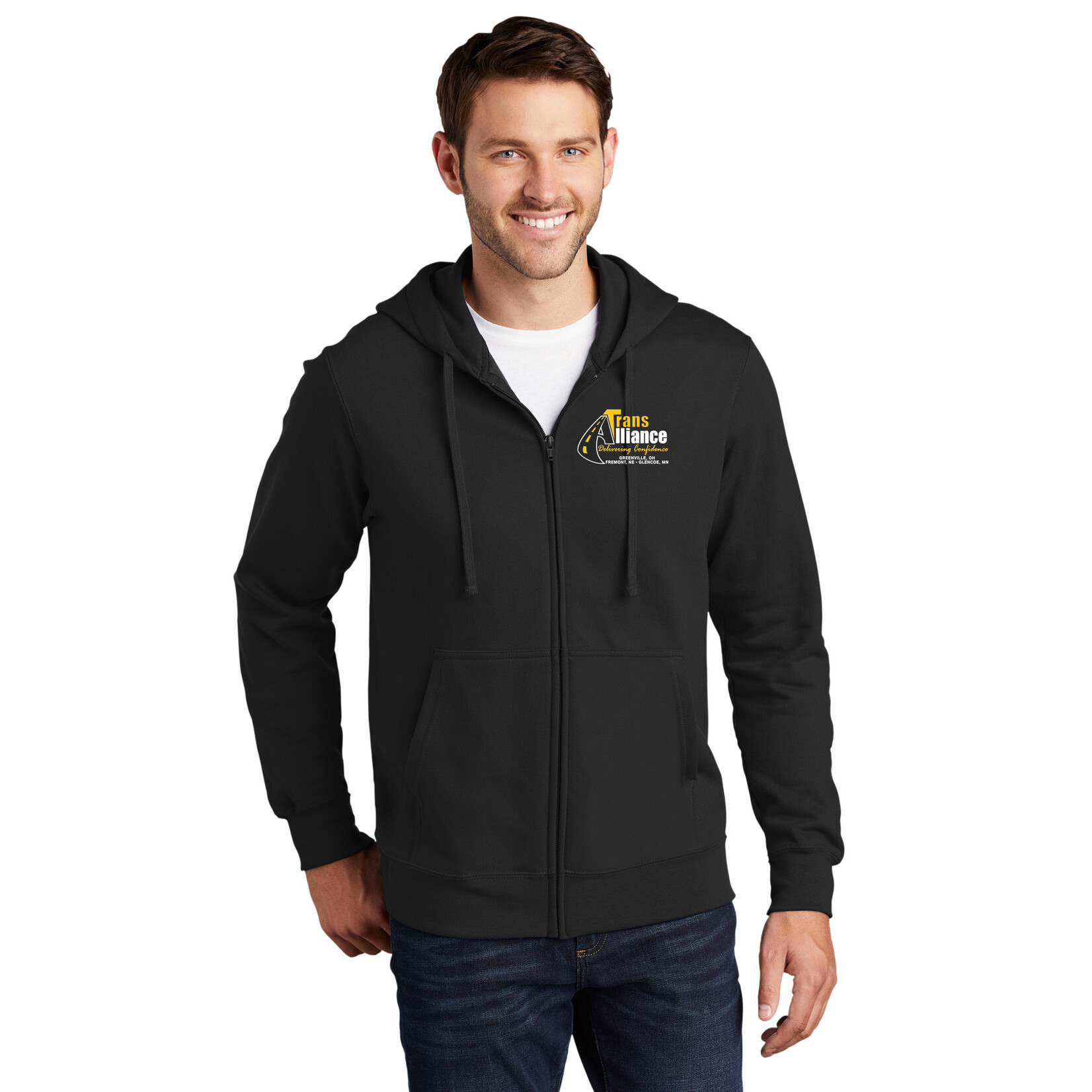 Trans Alliance _Full Zip Hooded Sweatshirt PC850ZH