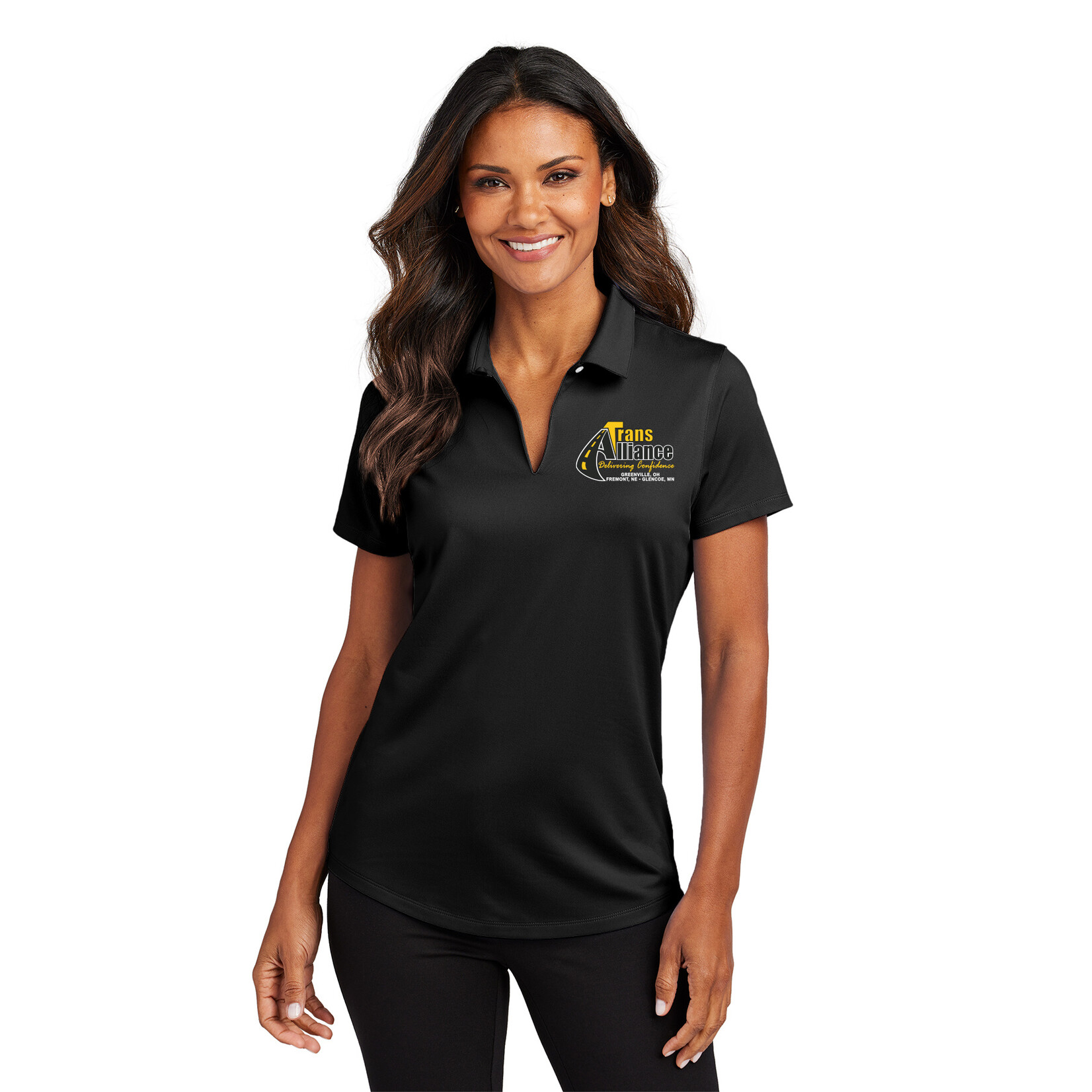 Trans Alliance _LADIES City Stretch Knit Polo LK683