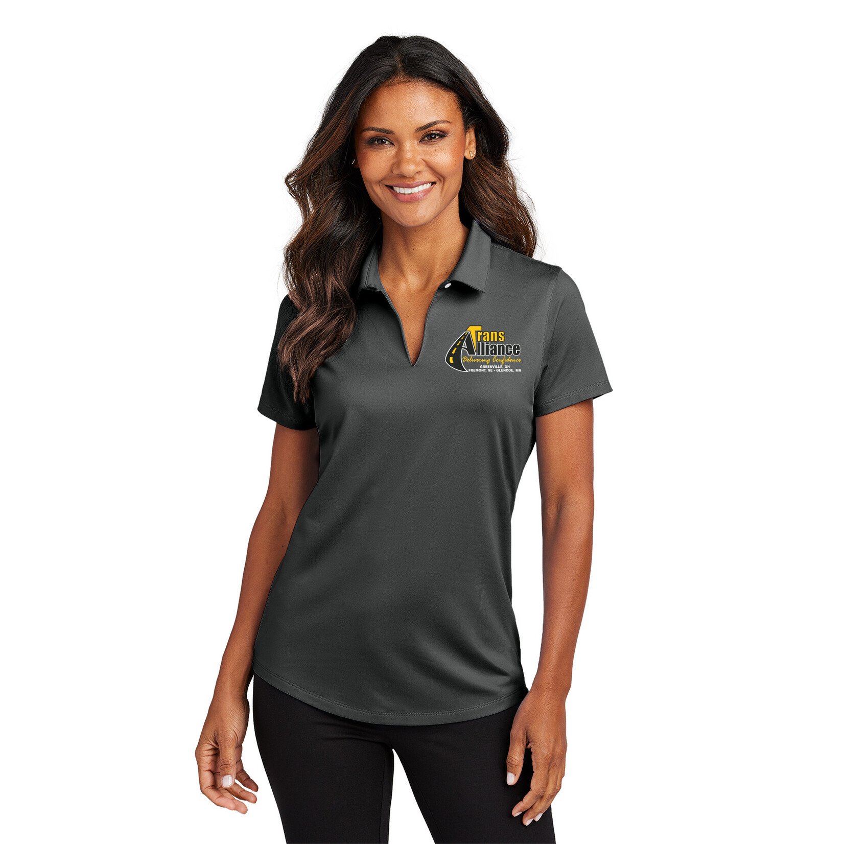 Trans Alliance _LADIES City Stretch Knit Polo LK683
