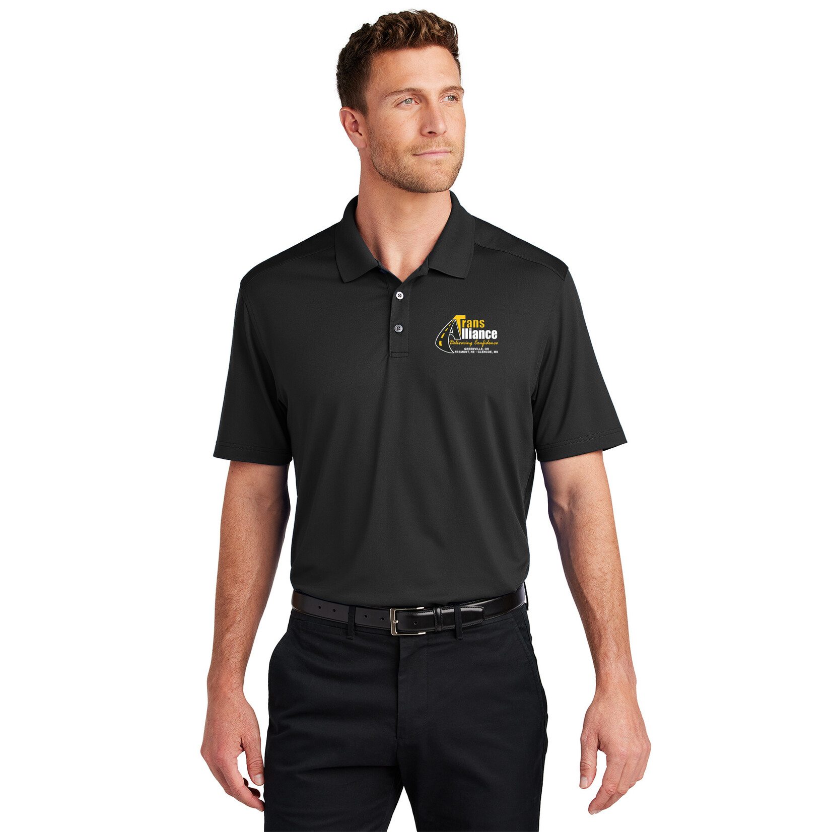 Trans Alliance_City Stretch Knit Polo K683