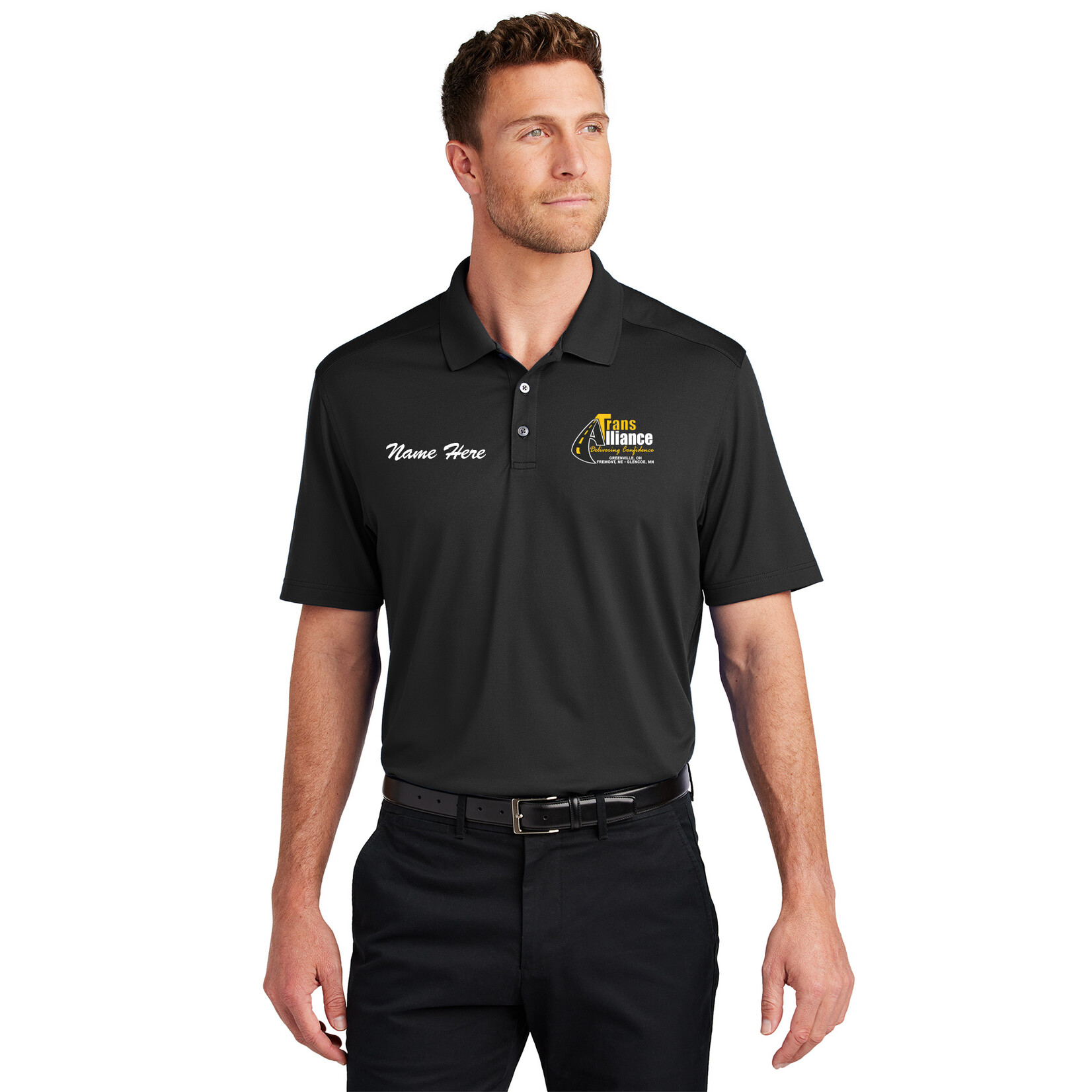 Trans Alliance_City Stretch Knit Polo K683