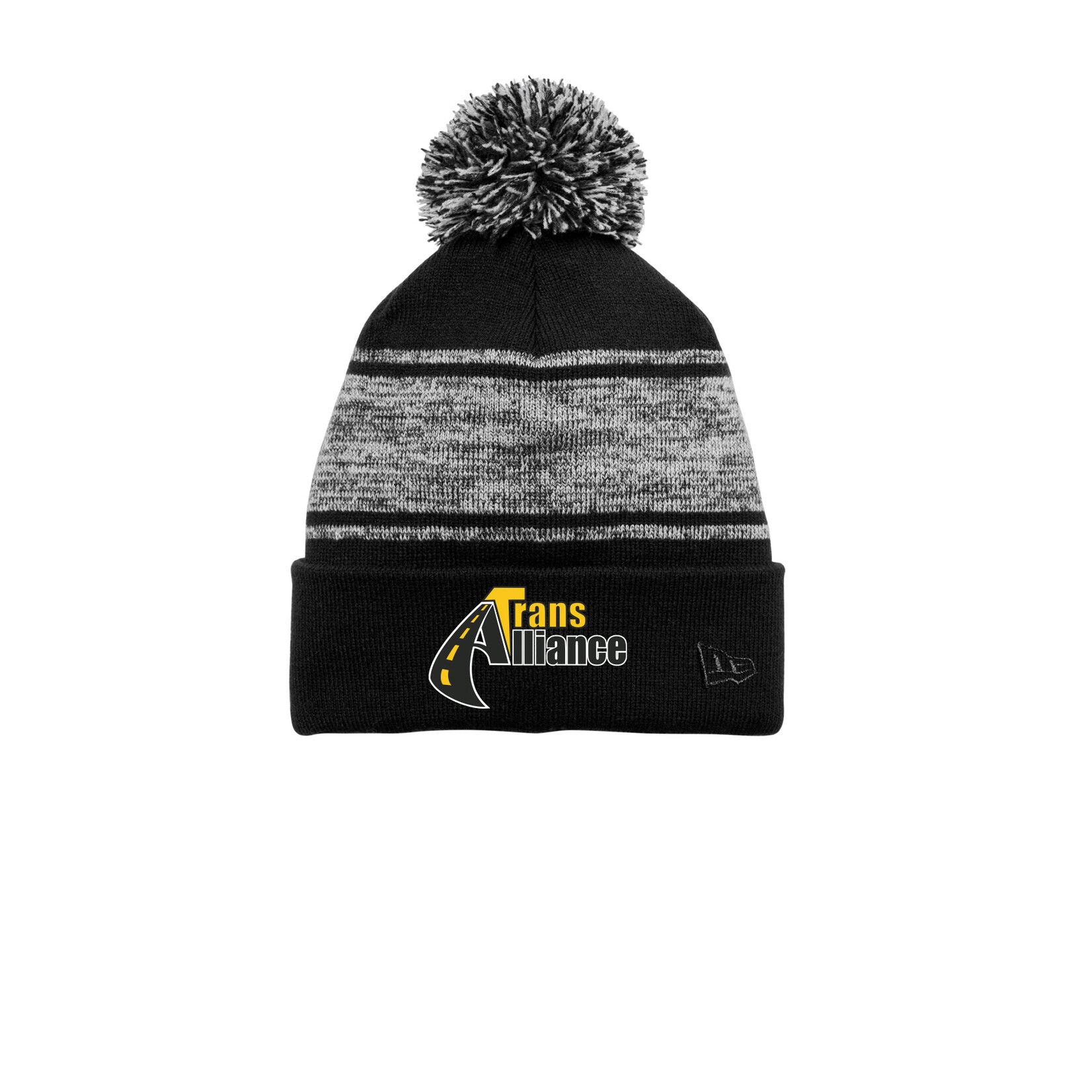 Trans Alliance _Chilled Pom Beanie Black/Graphite NE909