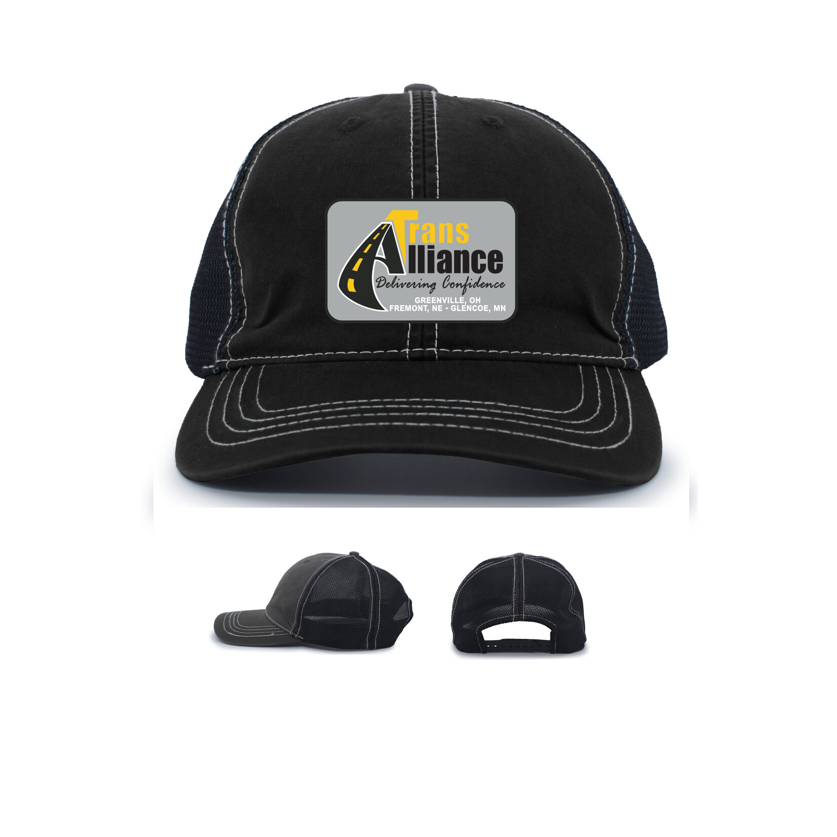 Trans Alliance _Vintage Trucker Snapback V67