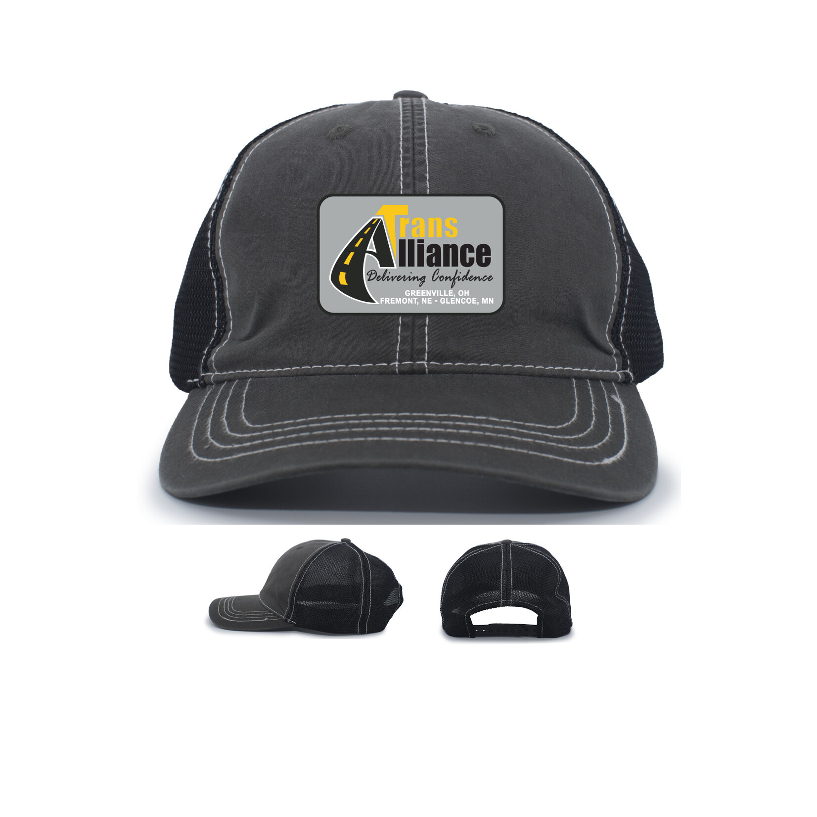 Trans Alliance _Vintage Trucker Snapback V67