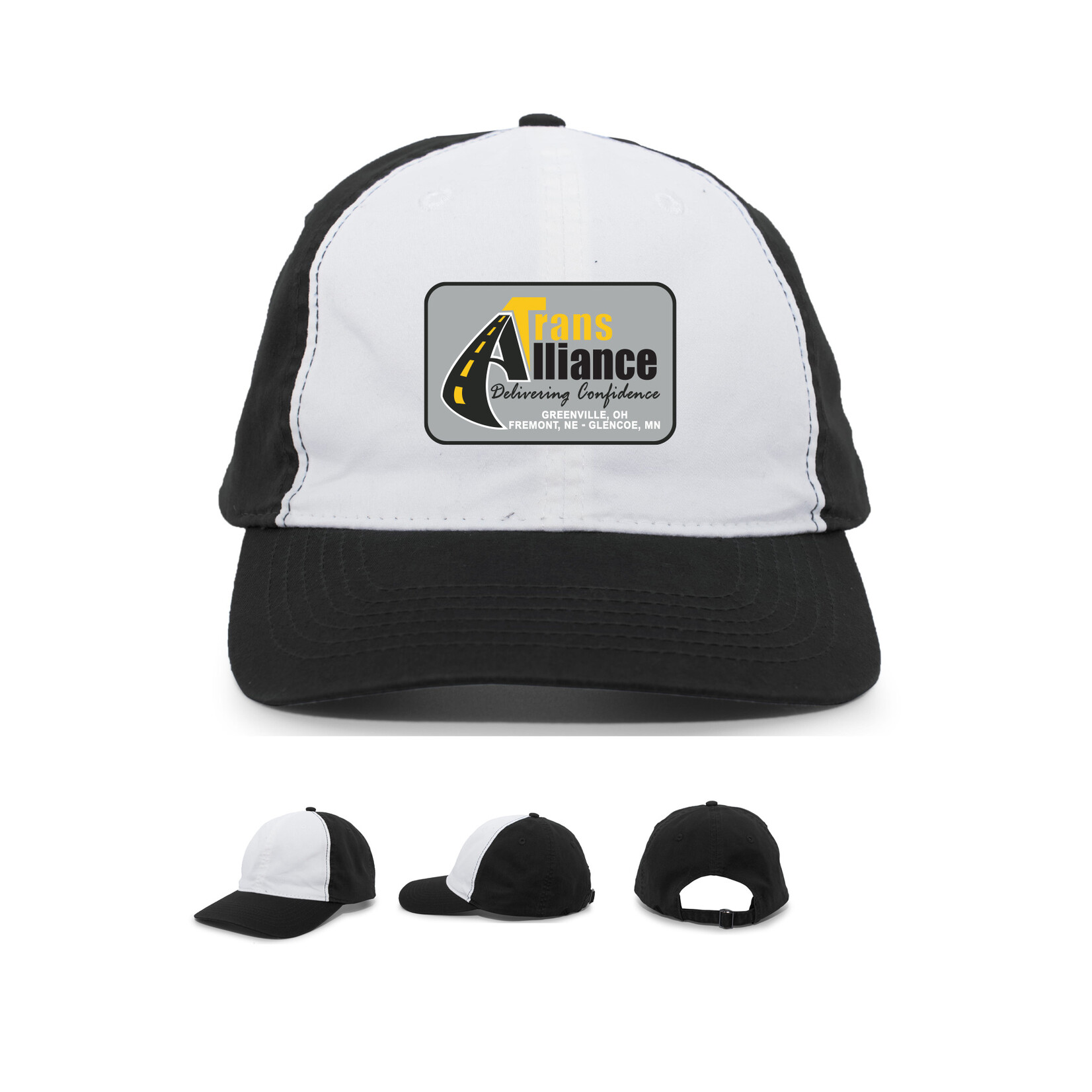 Trans Alliance _Vintage Buckle Strap Trucker Snapback V57