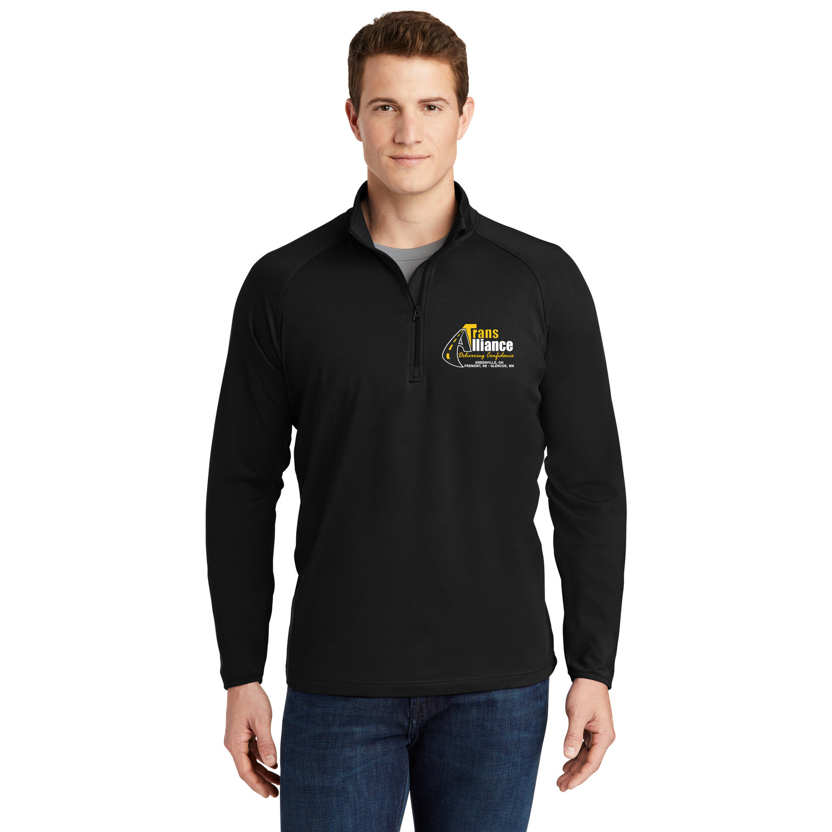 Trans Alliance _Sport Wick Stretch 1/4 Zip ST850