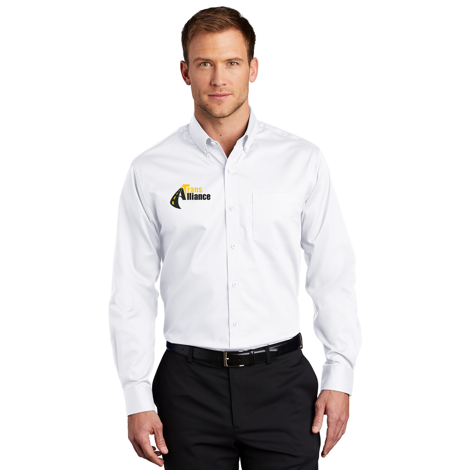 Trans Alliance _TALL SuperPro Twill Long Sleeve Button Up TS66
