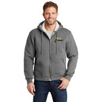 Trans Alliance_Sherpa Lined Full Zip Hooded Sweatshirt